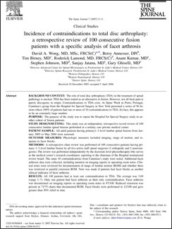 spine journal article